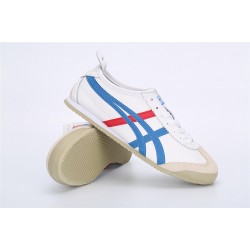 Кроссовки Asics Onitsuka Tiger бел/синие полоски